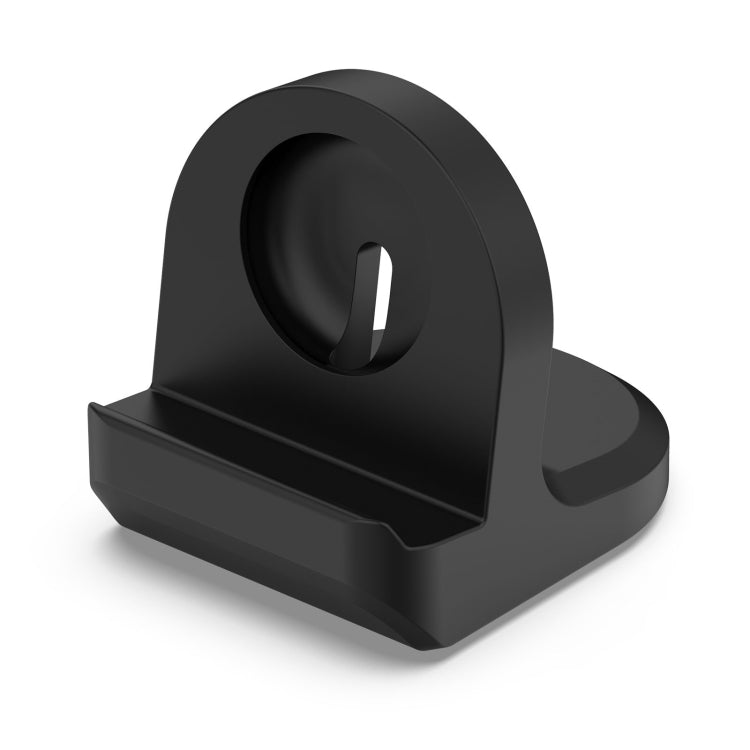 For Google Pixel Watch 3 41 / 45mm Smart Watch Silicone Charging Holder with Charging Cable, Black, White
