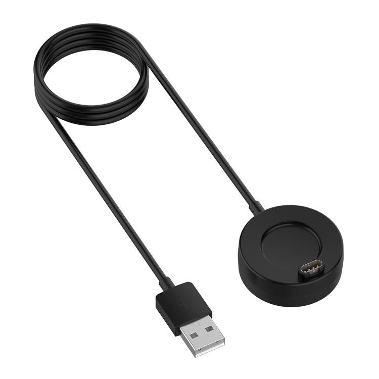 For Garmin Fenix 8 AMOLED / Vivoactive 6 USB Interface Disc Base Smart Watch Charging Cable, Length: 1m