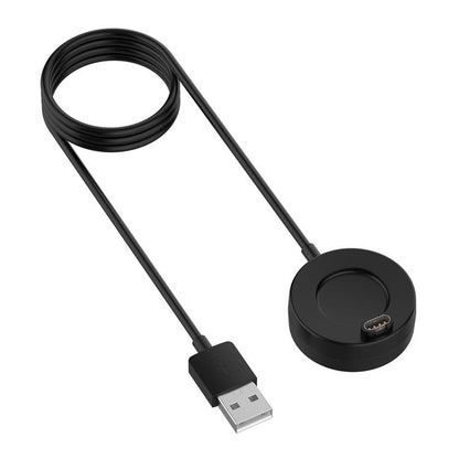 For Garmin Fenix 8 AMOLED / Vivoactive 6 USB Interface Disc Base Smart Watch Charging Cable, Length: 1m