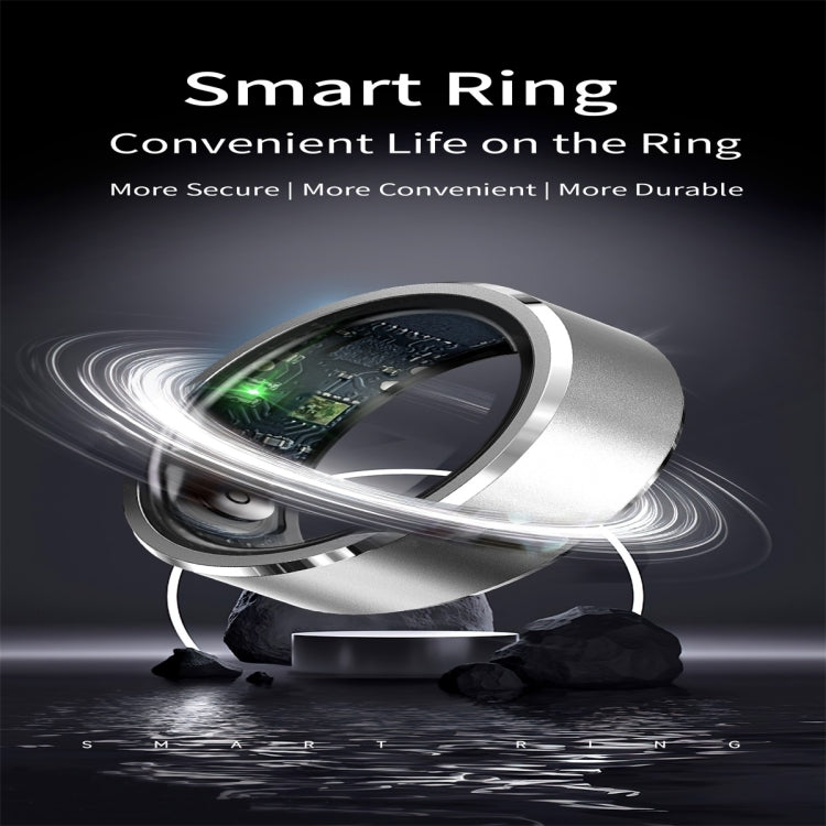R5 SIZE 10 Smart Ring, Support Health Monitoring / Multiple Sports Modes