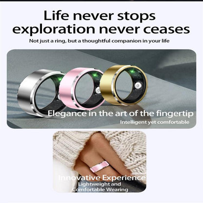 R5 SIZE 12 Smart Ring, Support Health Monitoring / Multiple Sports Modes