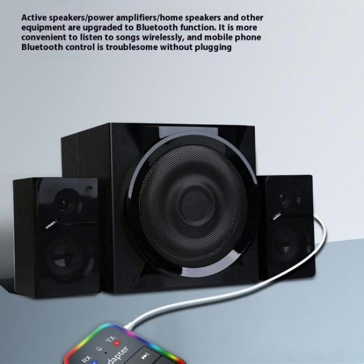 Q9 Support TF Card Playback 2-in-1 Bluetooth 5.3 Wireless Transmitter / Receiver MP3 Player, Q9