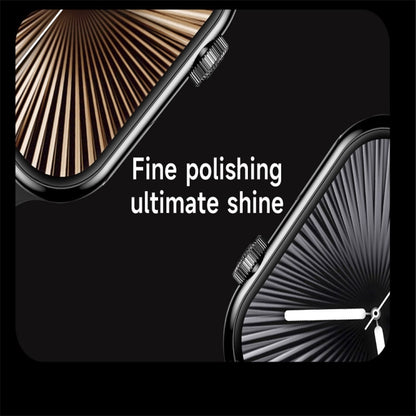 KL08 2.04 inch Color Screen Smart Watch Milan Steel Strap, Support Bluetooth Call