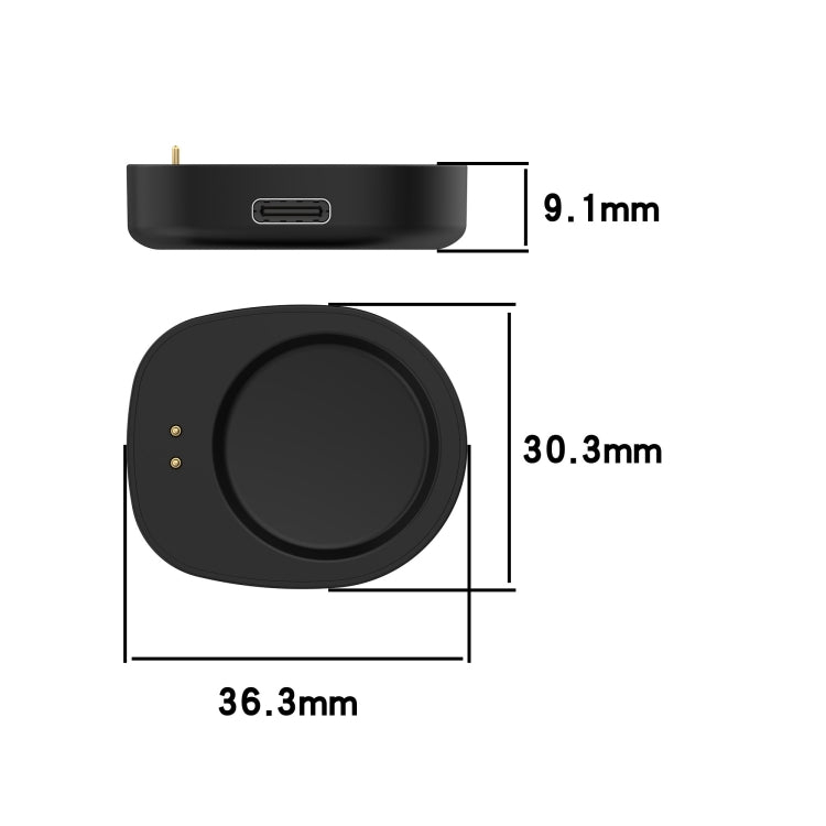 Type-C / USB-C Port Watch Charger Adapter Without Charging Cable, For  Amazfit T-Rex 3 / Balance 2