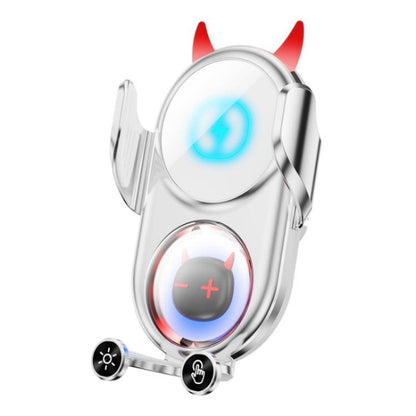 D1 Devil Design Air Vent Mount Phone Holder Stand 15W Car Wireless Charger
