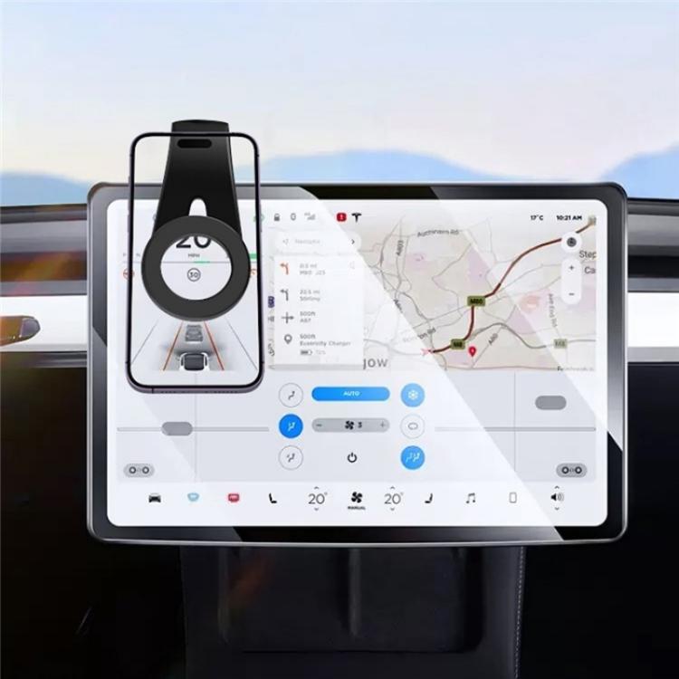 D1 Car Navigation Magnetic Flexible Aluminum Bendable Dashboard Cellphone Holder