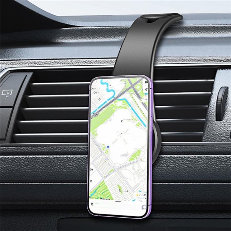D1 Car Navigation Magnetic Flexible Aluminum Bendable Dashboard Cellphone Holder