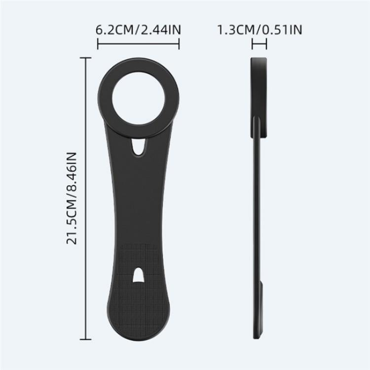 D1 Car Navigation Magnetic Flexible Aluminum Bendable Dashboard Cellphone Holder