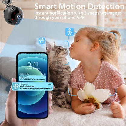 L30 Home Security Real Time Playback Panoramic View Phone Monitoring Mini Intelligent WiFi Camera, L30
