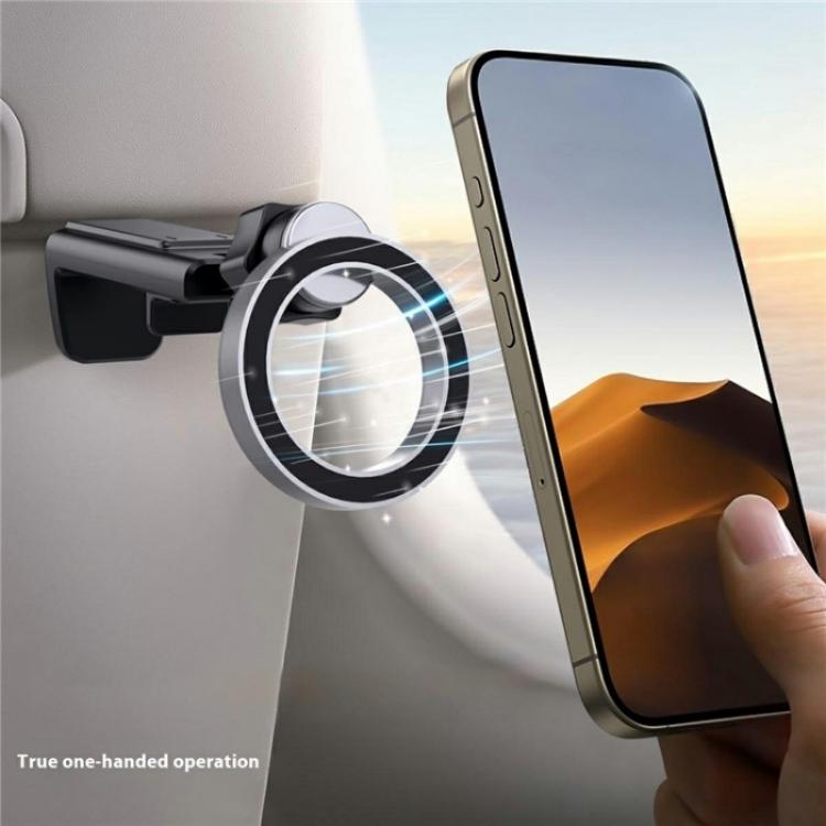 LX-01 360 Degree Rotating Car Phone Holder Compatible with MagSafe Travel Foldable Bracket, LX-01