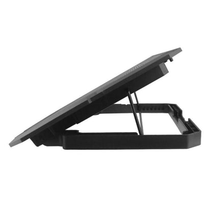 X4 4 Fan 7-Speed Control Noiseless Height Adjustable Stand Laptop Cooling Pad, X4