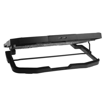 A6 Height Adjustable 6 Fans Cooler Ergonomic Laptop Stand Cooling Pad, A6