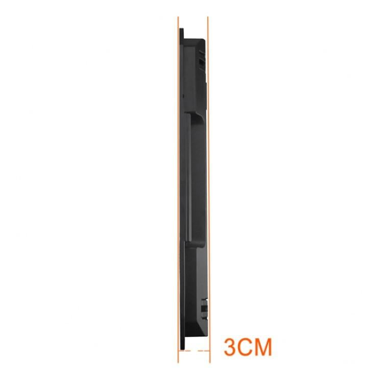 N22 Dual USB Ports Adjustable Laptop Stand Portable Cooling Pad with Phone Holder, N22