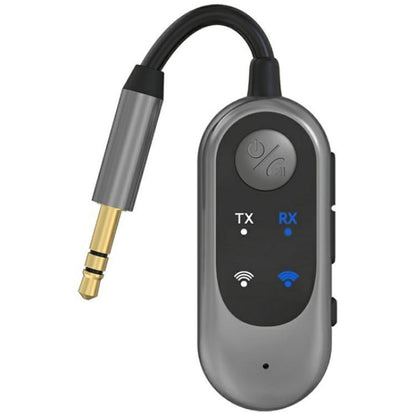 W10 Car Stereo Wireless Connection Audio Adapter 2 in 1 Car Bluetooth 5.3 Receiver Transmitter, W10