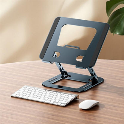 J30 Portable Desktop Adjustable Foldable Alloy Steel Laptop Cooling Stand, J30