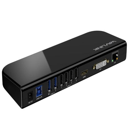 WAVLINK UG49DK1 For Windows Mac Android 13 In 1 USB-C Hub Dual Display Docking Station, US Plug, UK Plug, EU Plug, AU Plug
