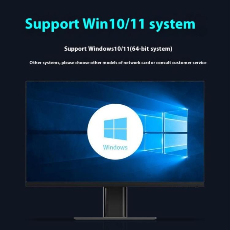 BE6500 Wireless Network Card Driver Free 6500M Tri Band WiFi 7 USB 3.0  Adapter for PC, BE6500