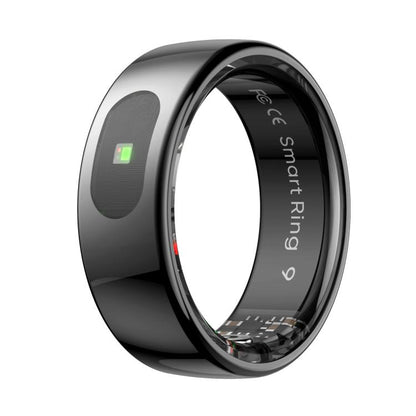 R08 SIZE 9 Smart Ring, Support Heart Rate / Blood Oxygen / Sleep / Multiple Sports Modes