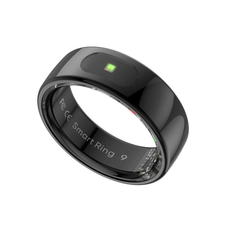 R08 SIZE 9 Smart Ring, Support Heart Rate / Blood Oxygen / Sleep / Multiple Sports Modes