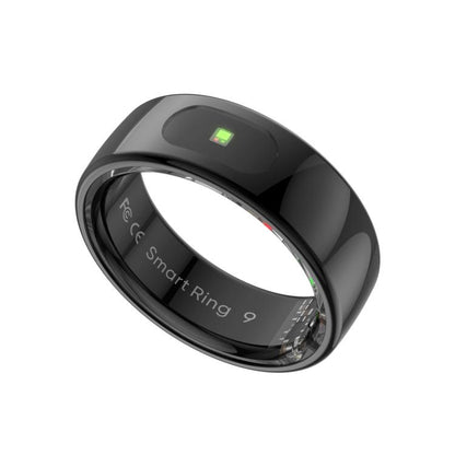 R08 SIZE 9 Smart Ring, Support Heart Rate / Blood Oxygen / Sleep / Multiple Sports Modes