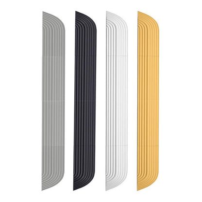 JUNSUNMAY For Ecovacs / iRobot / Mijia / Dreame Sweeping Robot Universal Silicone Threshold Bars Ramp Mat