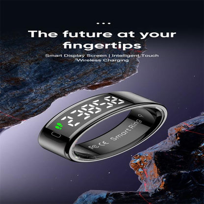 R11 SIZE 10 Smart Ring, Support Heart Rate / Blood Oxygen / Sleep / Multiple Sports Modes