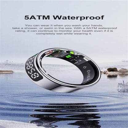 R11 SIZE 10 Smart Ring, Support Heart Rate / Blood Oxygen / Sleep / Multiple Sports Modes