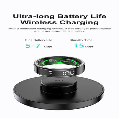 R11 SIZE 10 Smart Ring, Support Heart Rate / Blood Oxygen / Sleep / Multiple Sports Modes