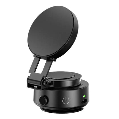 V1 Extendable Electric Suction Magnetic Foldable Stand Universal Car Dashboard Phone Holder, V1