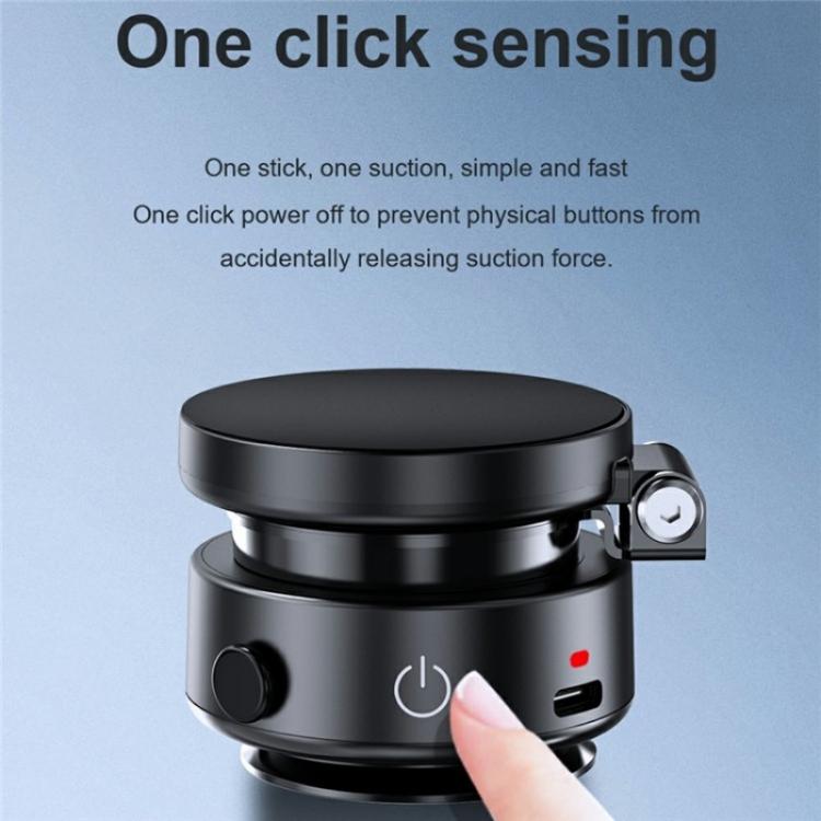 V1 Extendable Electric Suction Magnetic Foldable Stand Universal Car Dashboard Phone Holder, V1