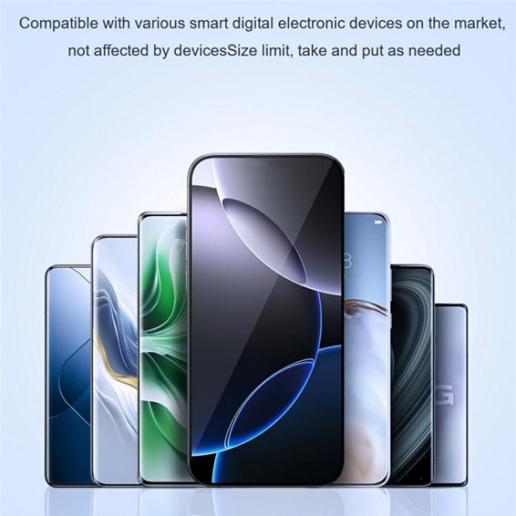 V1 Extendable Electric Suction Magnetic Foldable Stand Universal Car Dashboard Phone Holder, V1