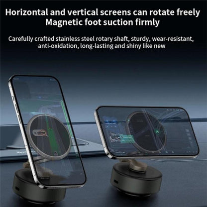 D2 3-Axis Folding Magnetic Suction Cup 360 Degree Rotation Phone Stand Car Phone Holder, D2