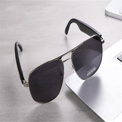 GS02 Smart Glasses, Support Voice Assistant / Bluetooth Call / Remote Control Photography
