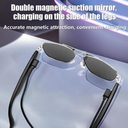 GS02 Smart Glasses, Support Voice Assistant / Bluetooth Call / Remote Control Photography