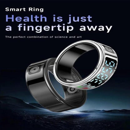 SR08 SIZE 10 Smart Ring, Support Hand Gestures Control / Health Monitoring / Multiple Sports Modes