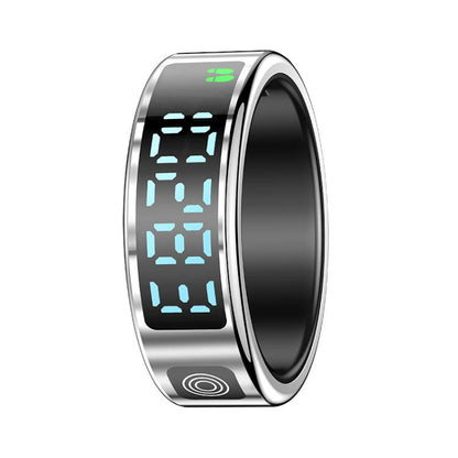SR08 SIZE 12 Smart Ring, Support Hand Gestures Control / Health Monitoring / Multiple Sports Modes