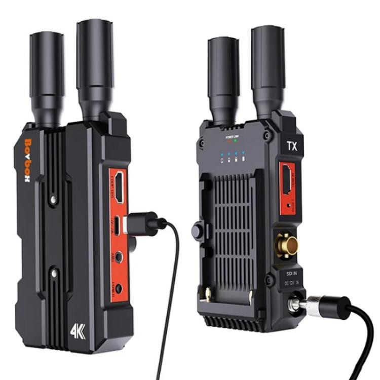 BOVBOX 098 For DSLR Cameras 4K HD Wireless Extender SDI HDMI Dual Interface Video Monitor, US Plug, UK Plug, EU Plug, AU Plug