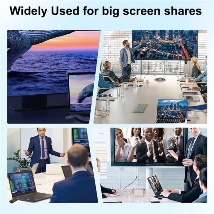 BOVBOX 091-HD Conference Use 100M Wireless WiFi HDMI Extender Video Transmitter Receiver, US Plug, UK Plug, EU Plug, AU Plug