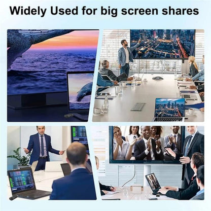 BOVBOX 091-HD Conference Use 100M Wireless WiFi HDMI Extender Video Transmitter Receiver, US Plug, UK Plug, EU Plug, AU Plug