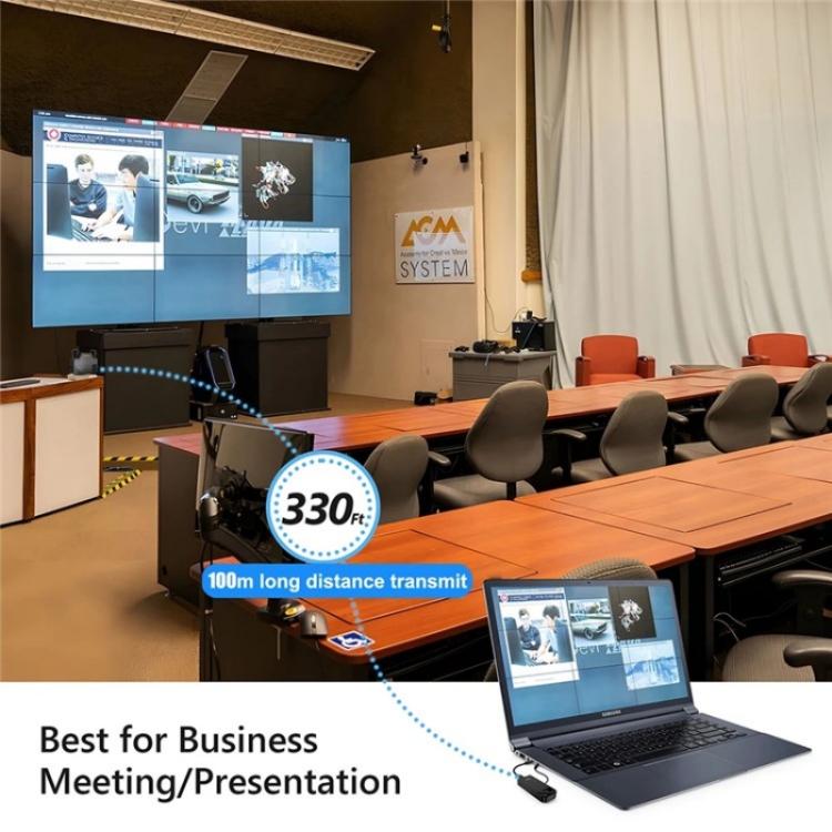 BOVBOX 091-TC For Phone Projector USB C Wireless Transmitter And Receiver Video Extender, US Plug, UK Plug, EU Plug, AU Plug