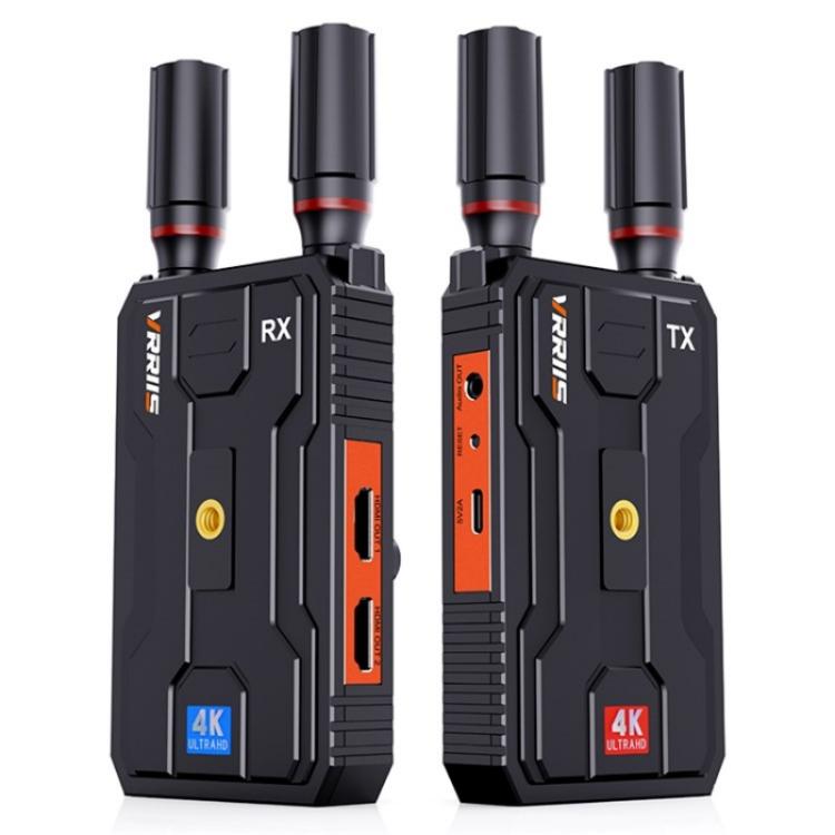 VRRIIS 097PRO Outdoor Live Streaming Audio Video Wireless Transmitter Receiver 4K HD Extender, US Plug, UK Plug, EU Plug, AU Plug
