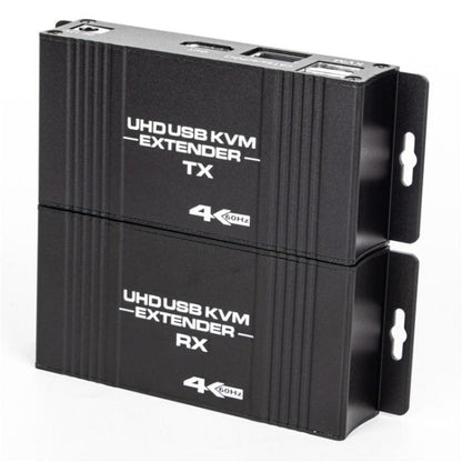 D5-1 / D6-1 80m Cat6 / 5e Network Cable Extender Computer Control HDMI KVM Extender, US Plug, EU Plug