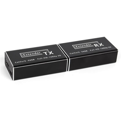 D1-1 / D2-1 Network Cable HD Video Signal Transmitter 50m Extender HDMI to RJ45 Extender, EU Plug