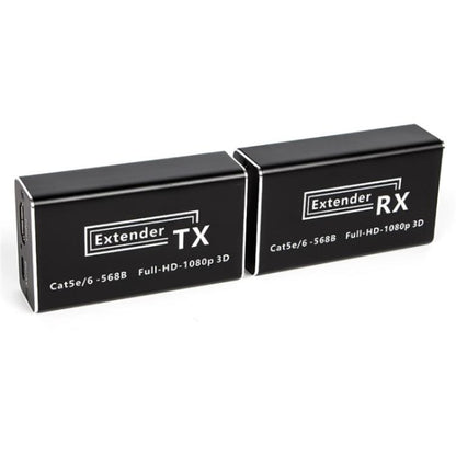D1-1 / D2-1 Network Cable HD Video Signal Transmitter 50m Extender HDMI to RJ45 Extender, EU Plug