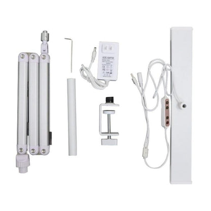 S001 Foldable Eyelash Extension LED Light Clip On Beauty Salon Tattoo Lamp, US Plug, UK Plug, EU Plug, AU Plug