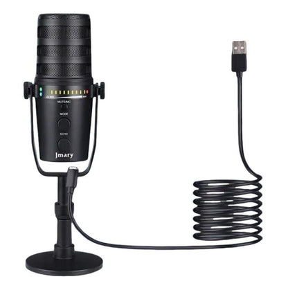 JMARY MC-PW12 360 Degree Rotating USB Desktop Microphone, MC-PW12