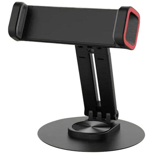 JMARY MK63 Foldable 360 Degree Rotating Base Desktop Phone Tablet Holder, MK63