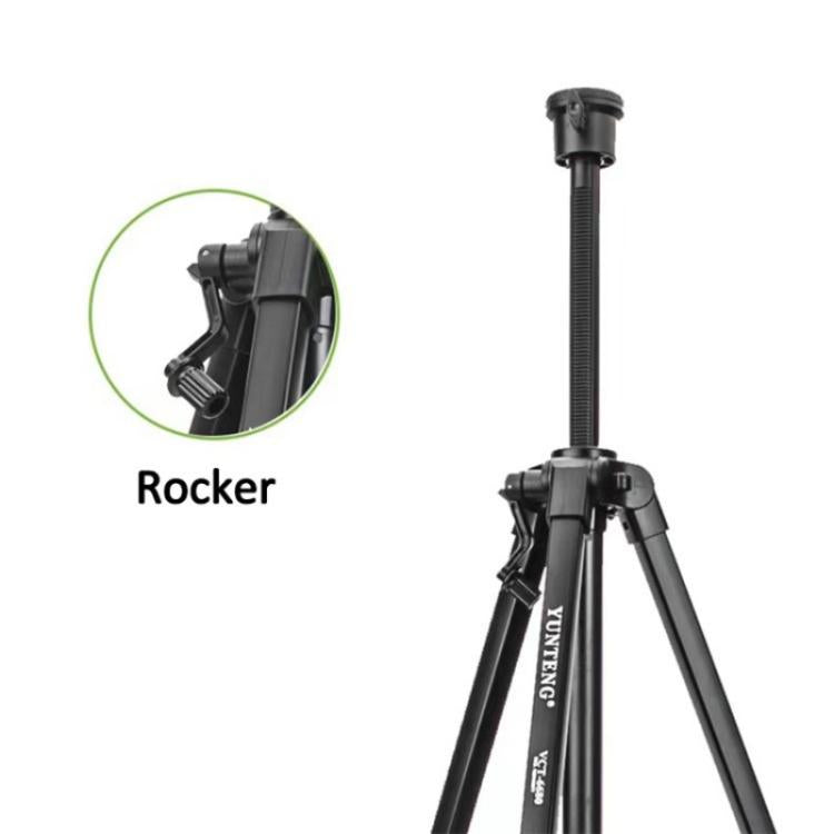 YUNTENG VCT-6680 Travel Tripod Telescopic 152CM Camera Mount Phone Tripod, VCT-6680