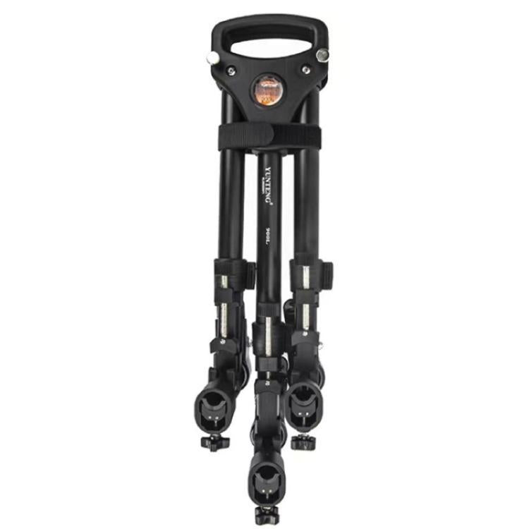 YUNTENG 900L DV Camera Photography Tripod Base Stand Universal Folding 3 Wheels Pulley, 900L