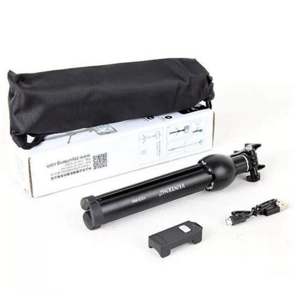 YUNTENG VCT-992 Extendable Aluminum Alloy Selfie Stick Integrated Tabletop Tripod with Remote Control, VCT-992